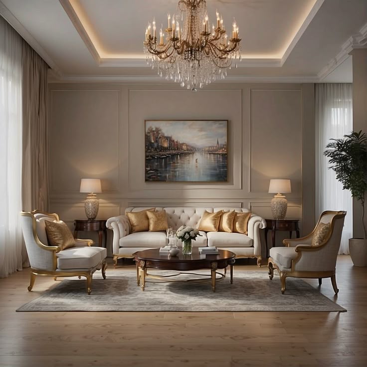 Diseño de interiores de lujo